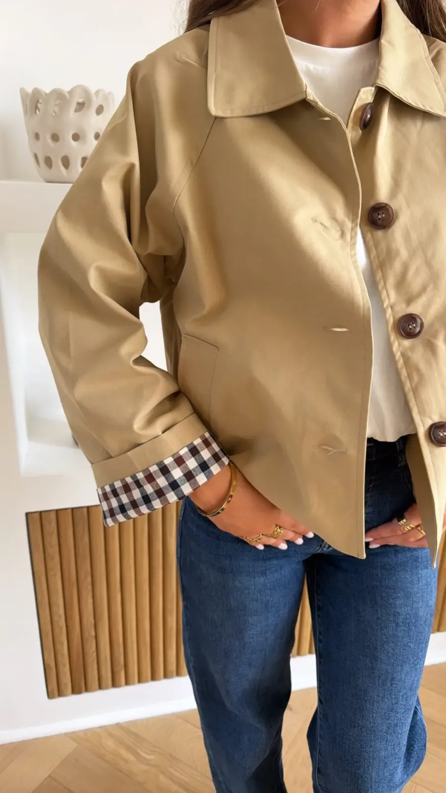 Trench Isac beige
