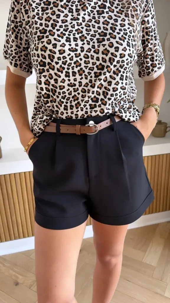 Short Sorel Noir