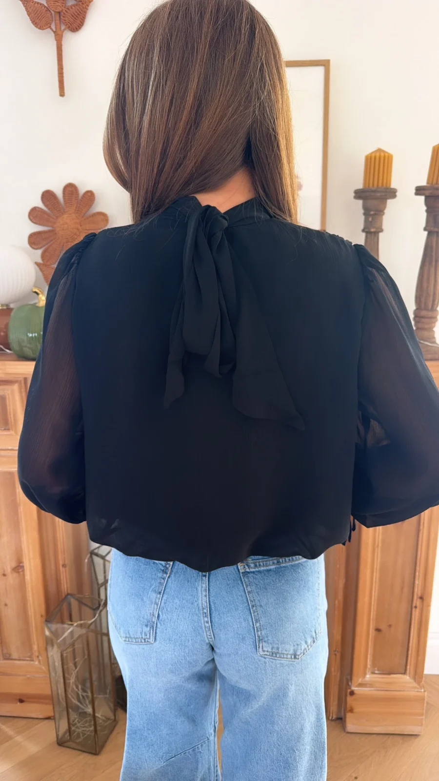 Blouse Eva Noire