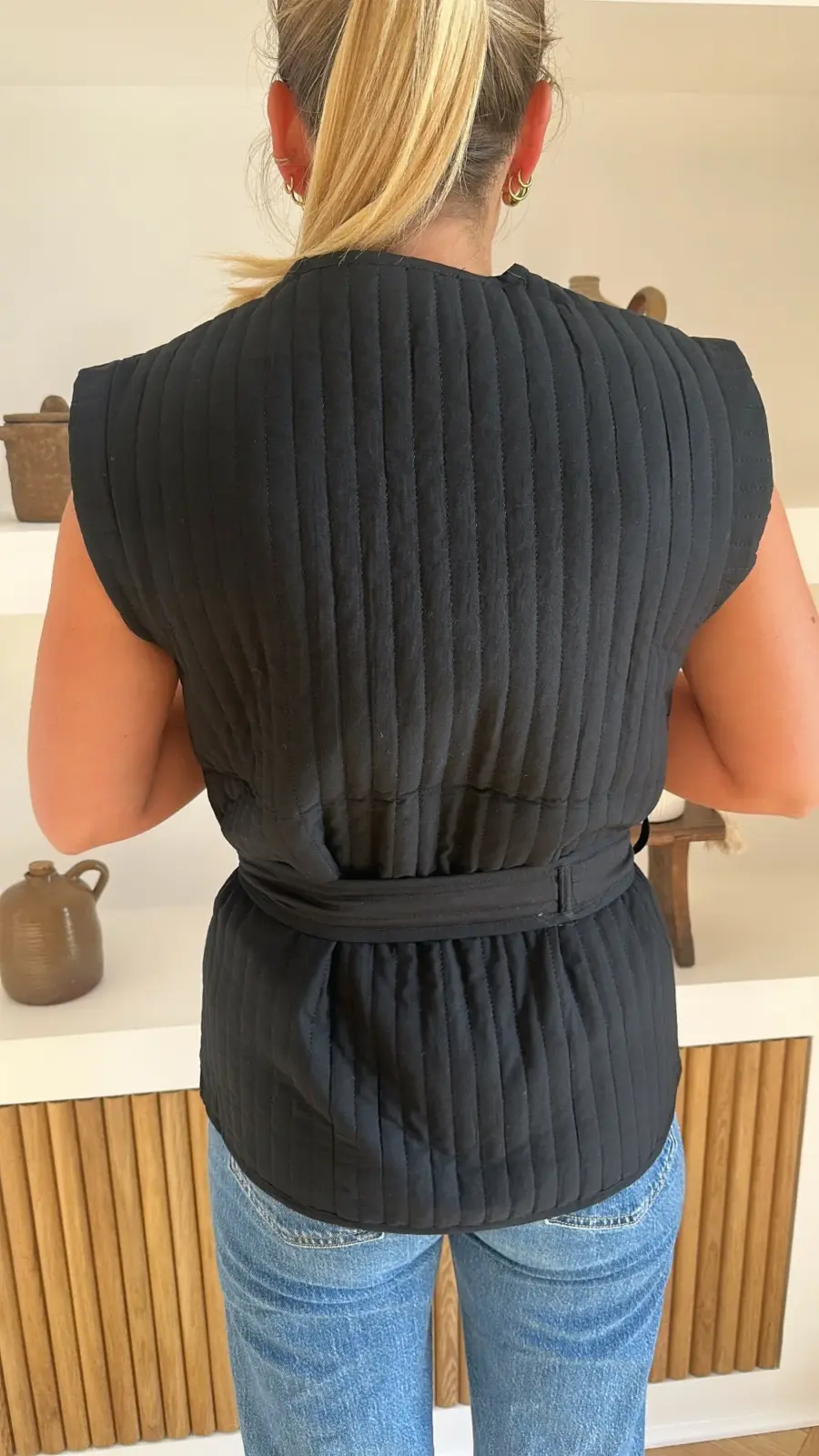Veste Faustine noir