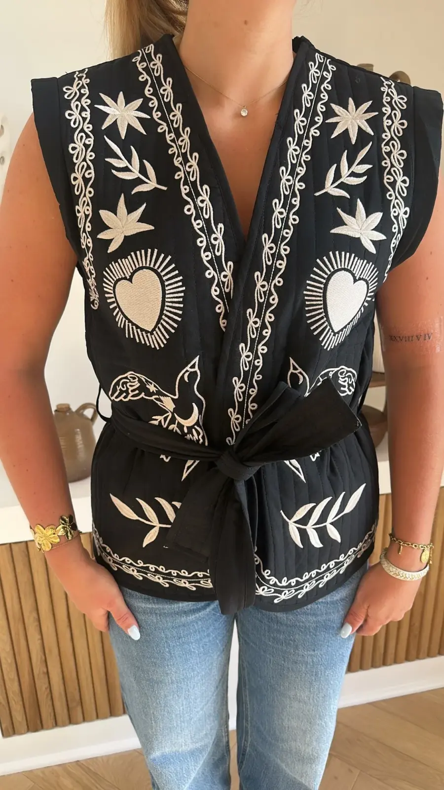 Veste Faustine noir