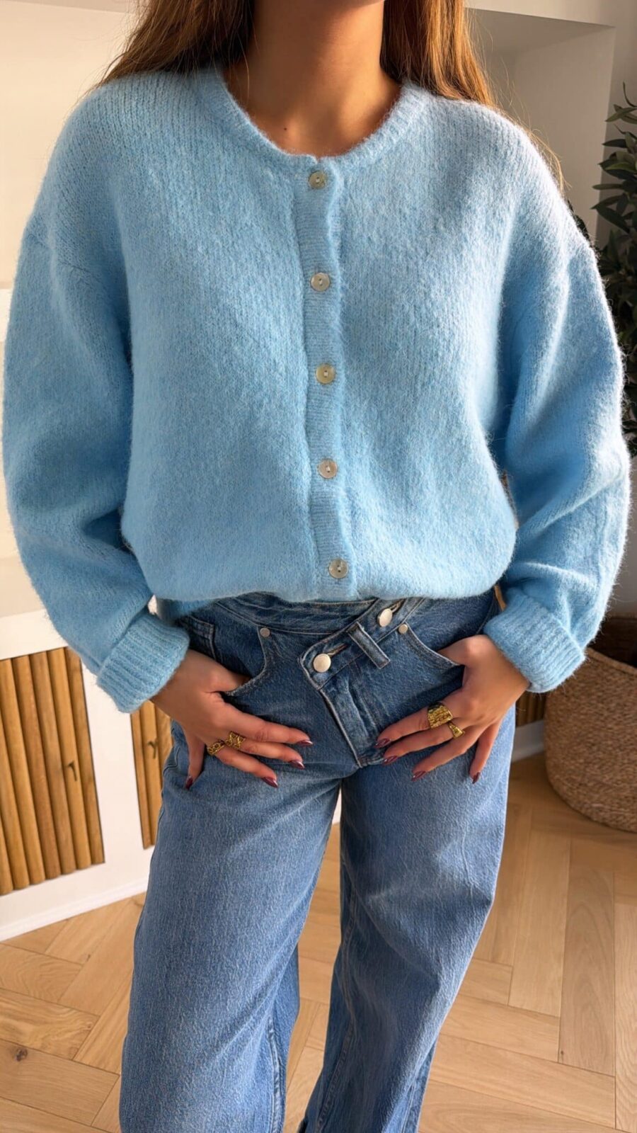 Cardigan Louis Bleu
