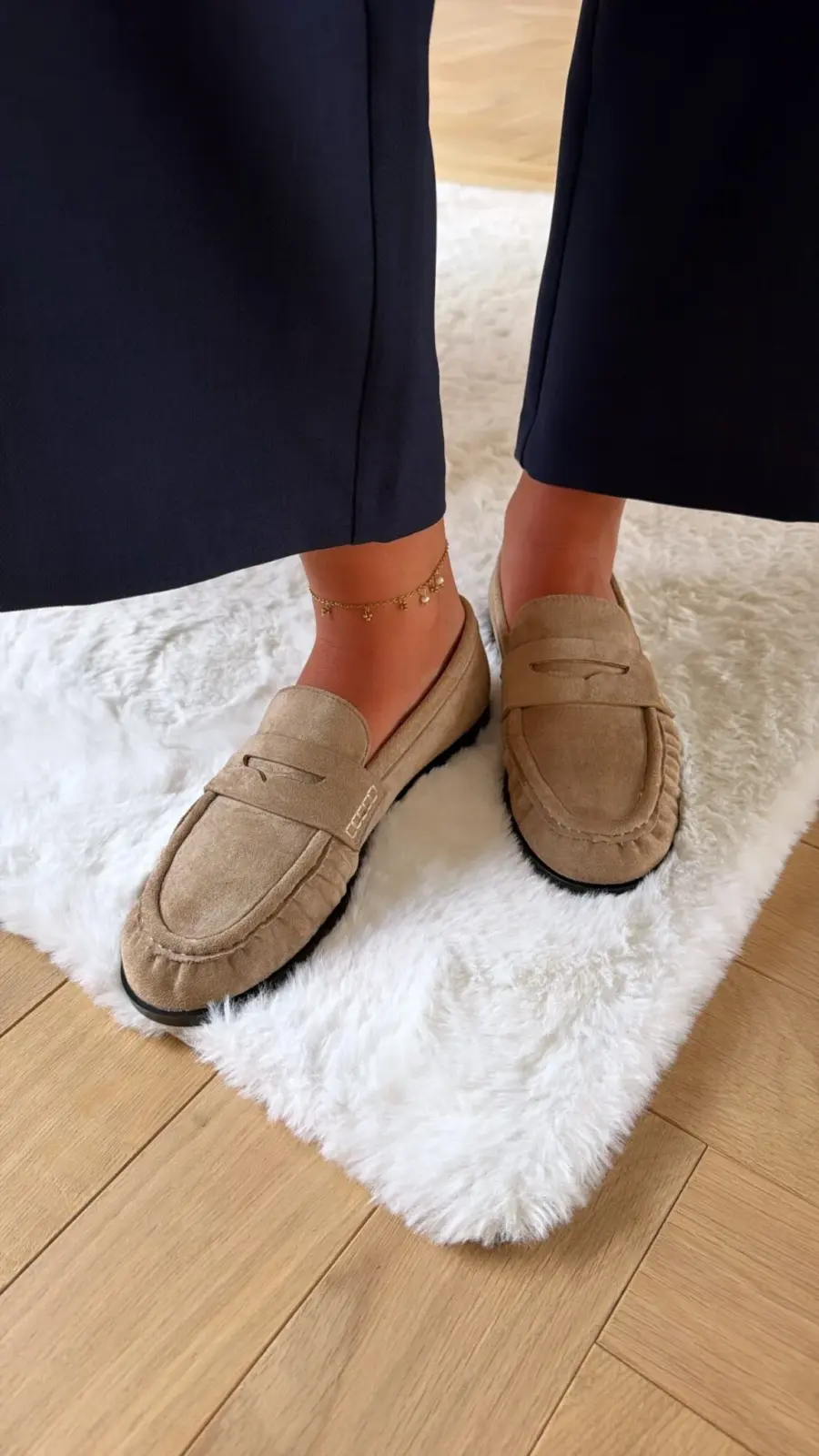 Mocassins Auxence Beige
