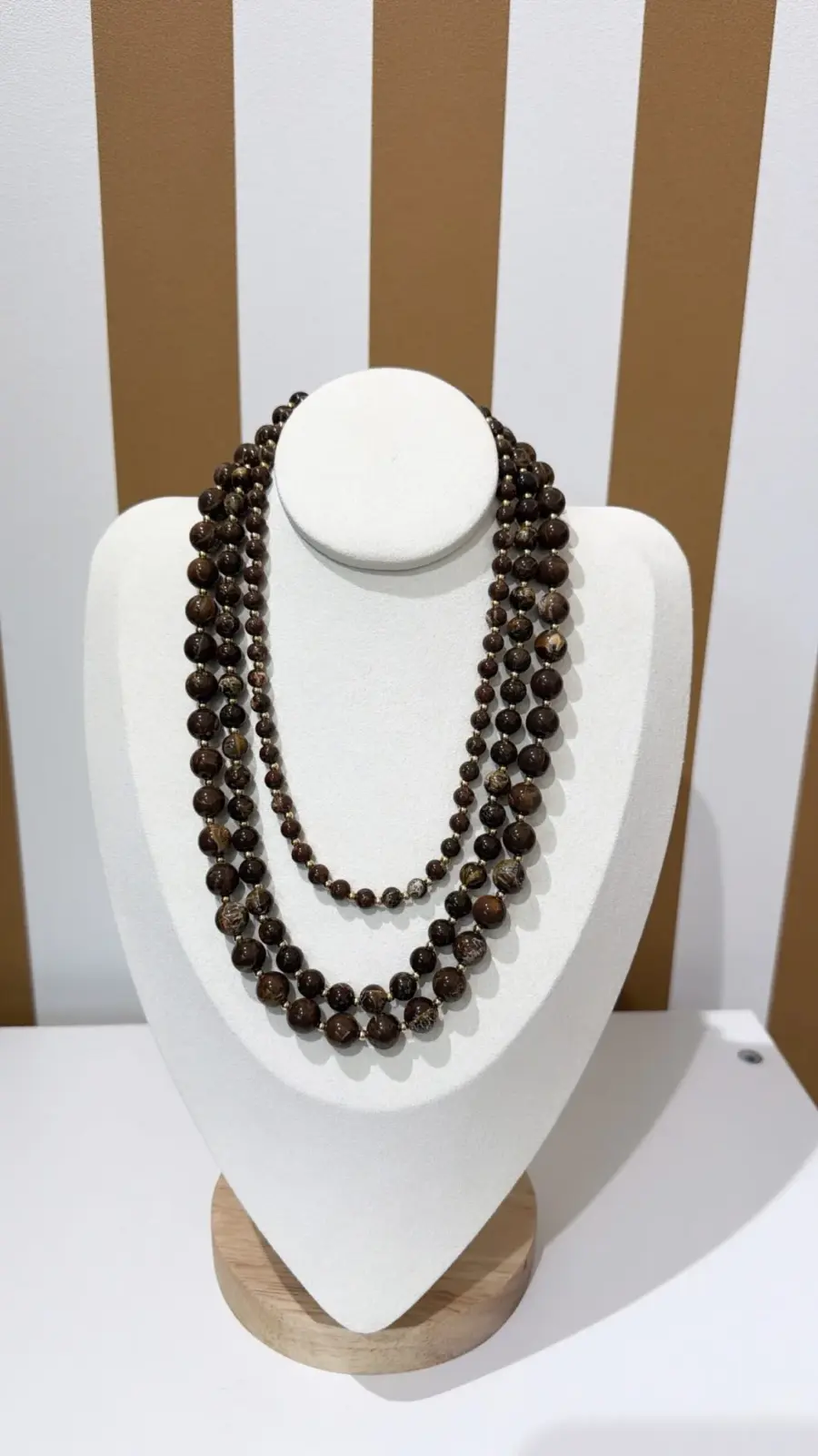 Collier Triple Perles
