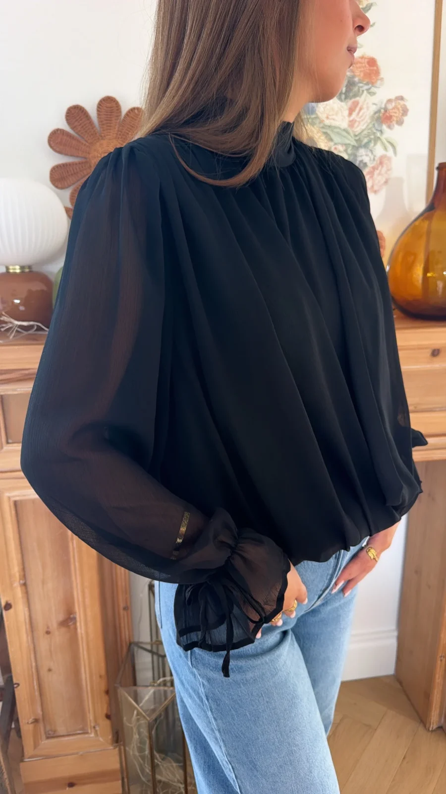 Blouse Eva Noire