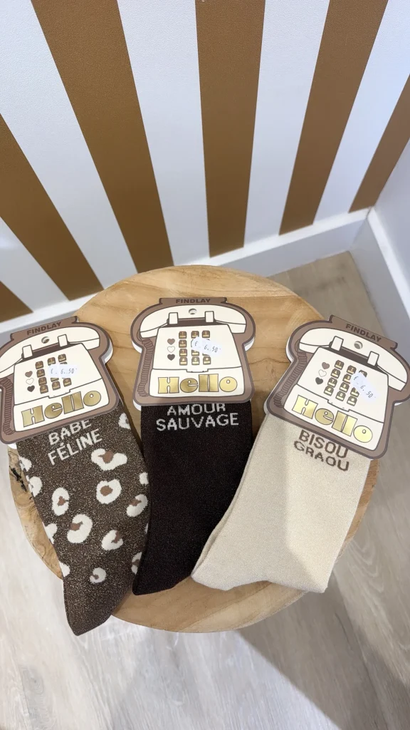 Chaussettes à paillettes Femme