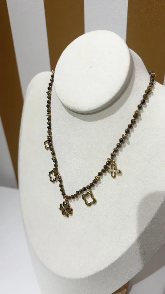 Collier trèfles
