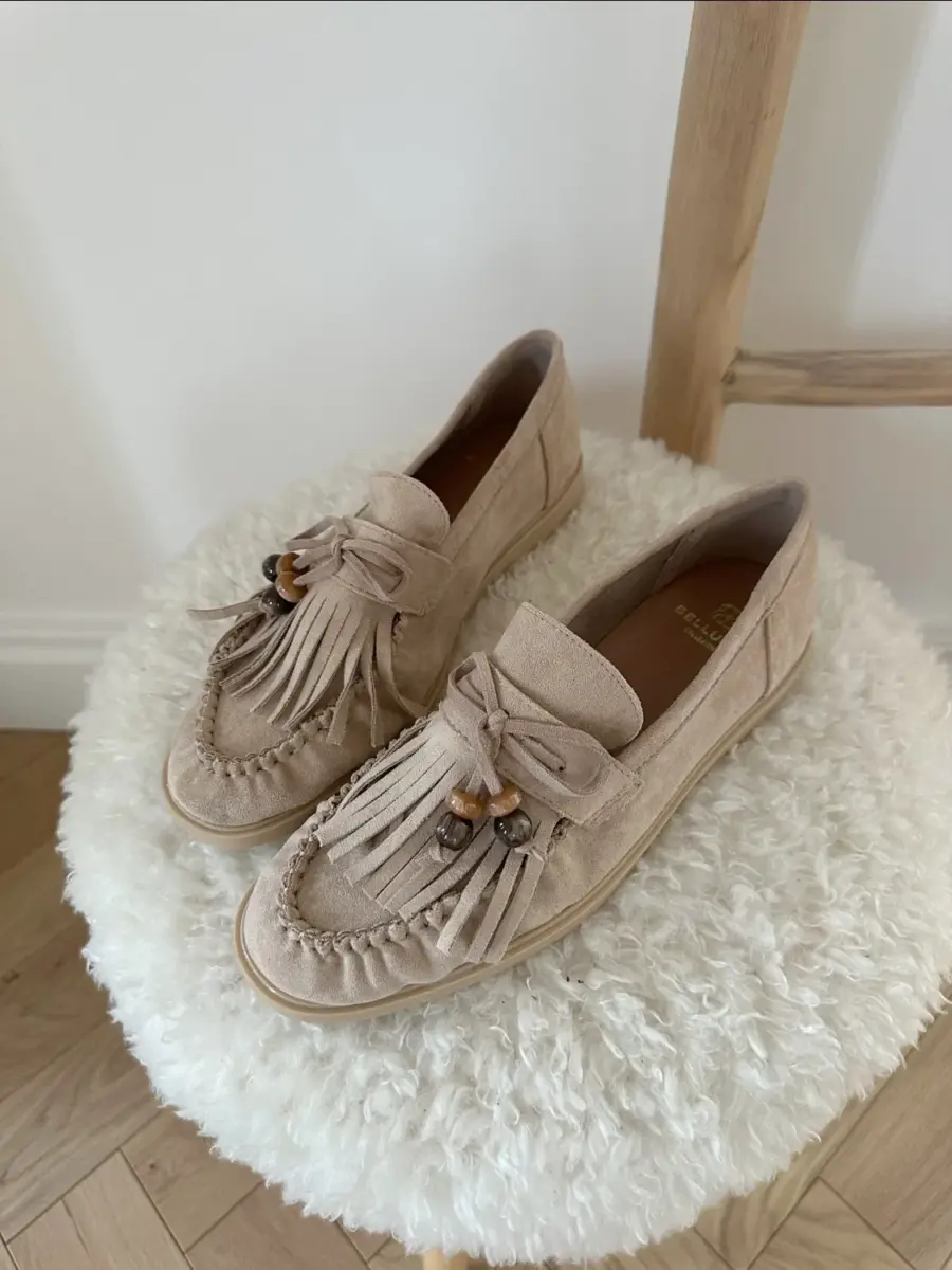 Mocassins Gaïa Beige