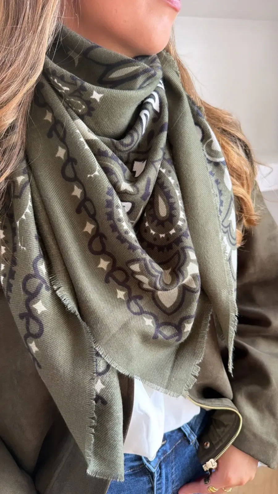 Écharpes bandana ( Plusieurs coloris )