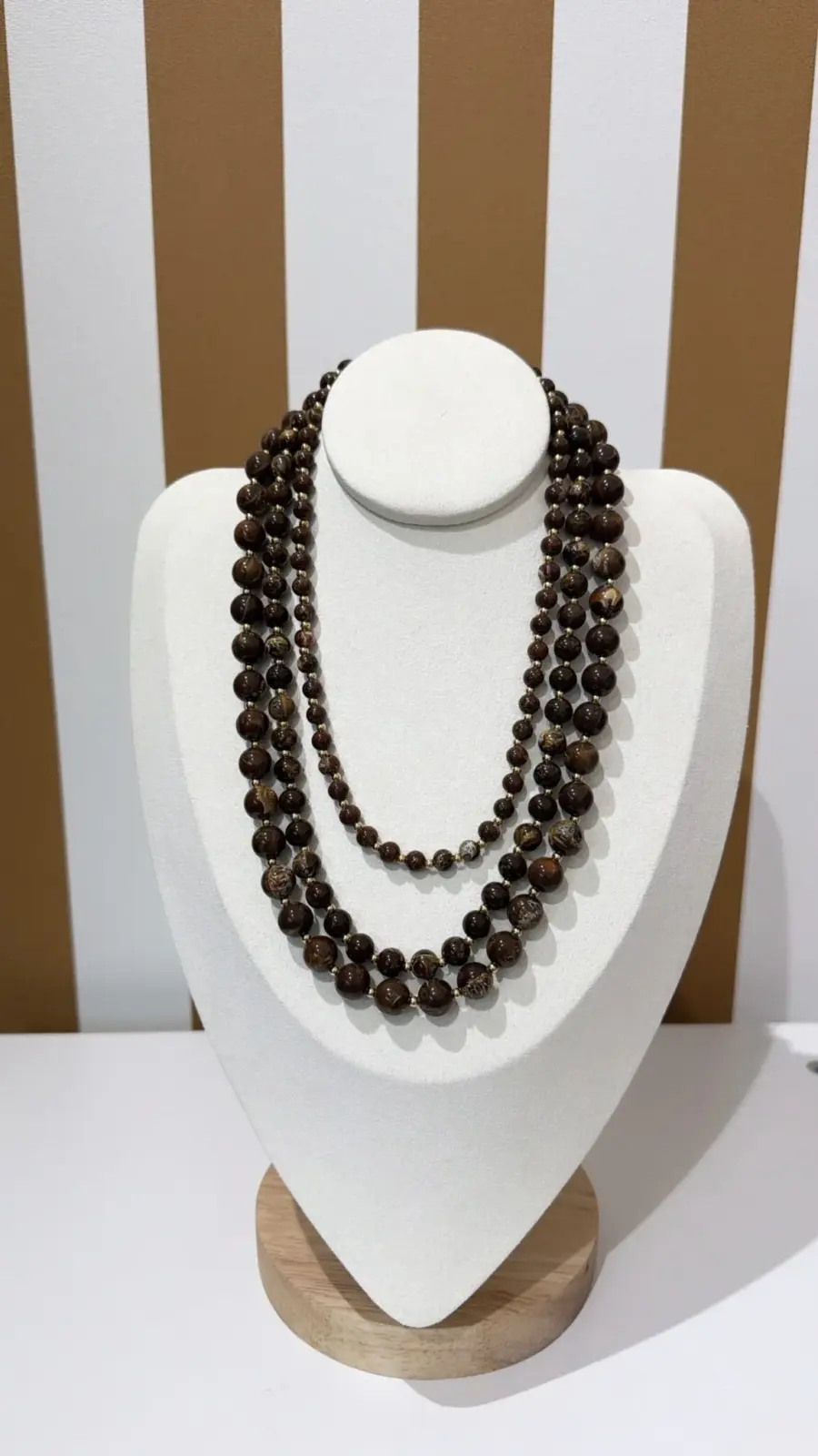 Collier Triple Perles