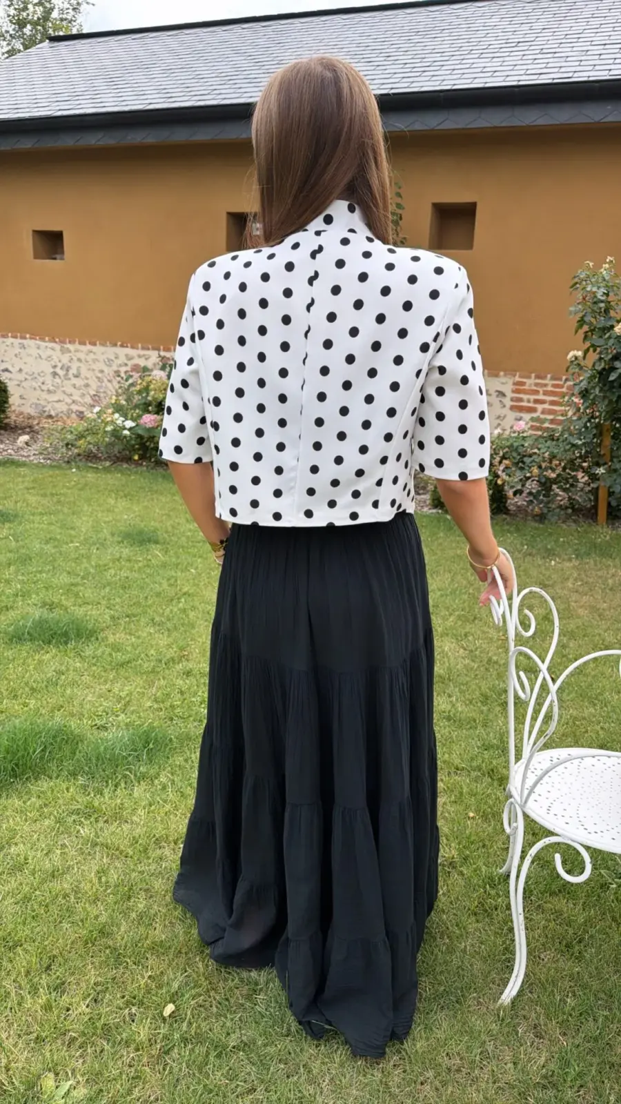 Blazer à pois