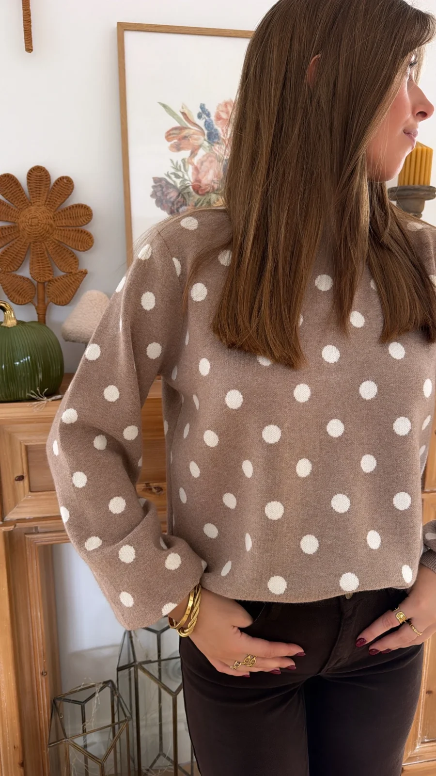 Pull à pois Abel