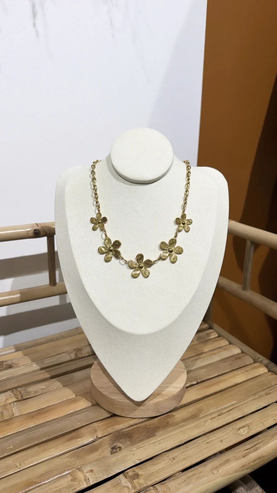 Collier Fleurs