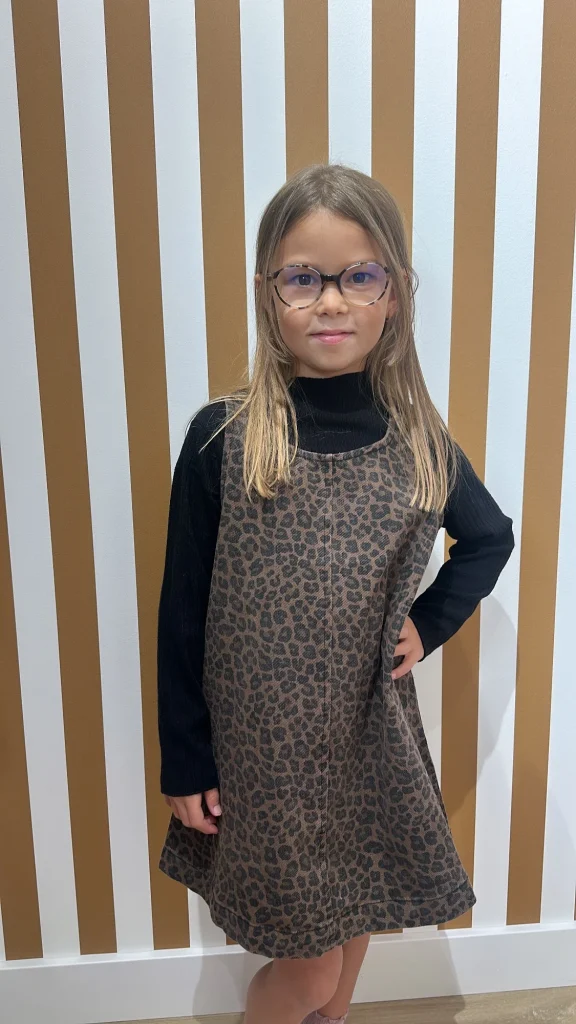 Robe Léopard Enfant