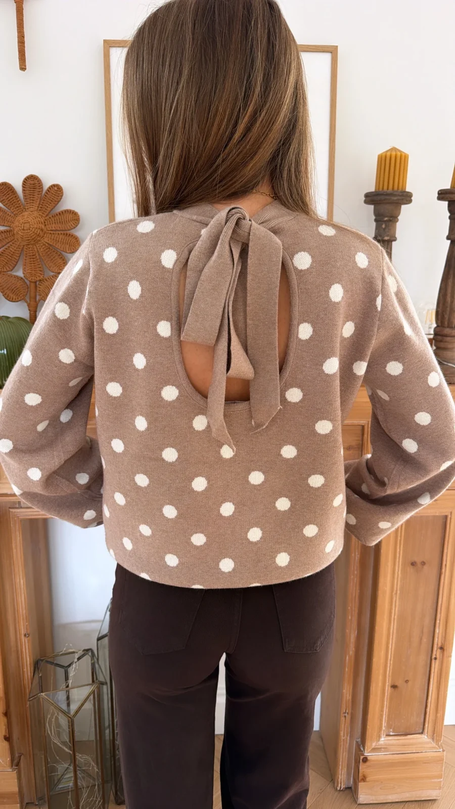 Pull à pois Abel
