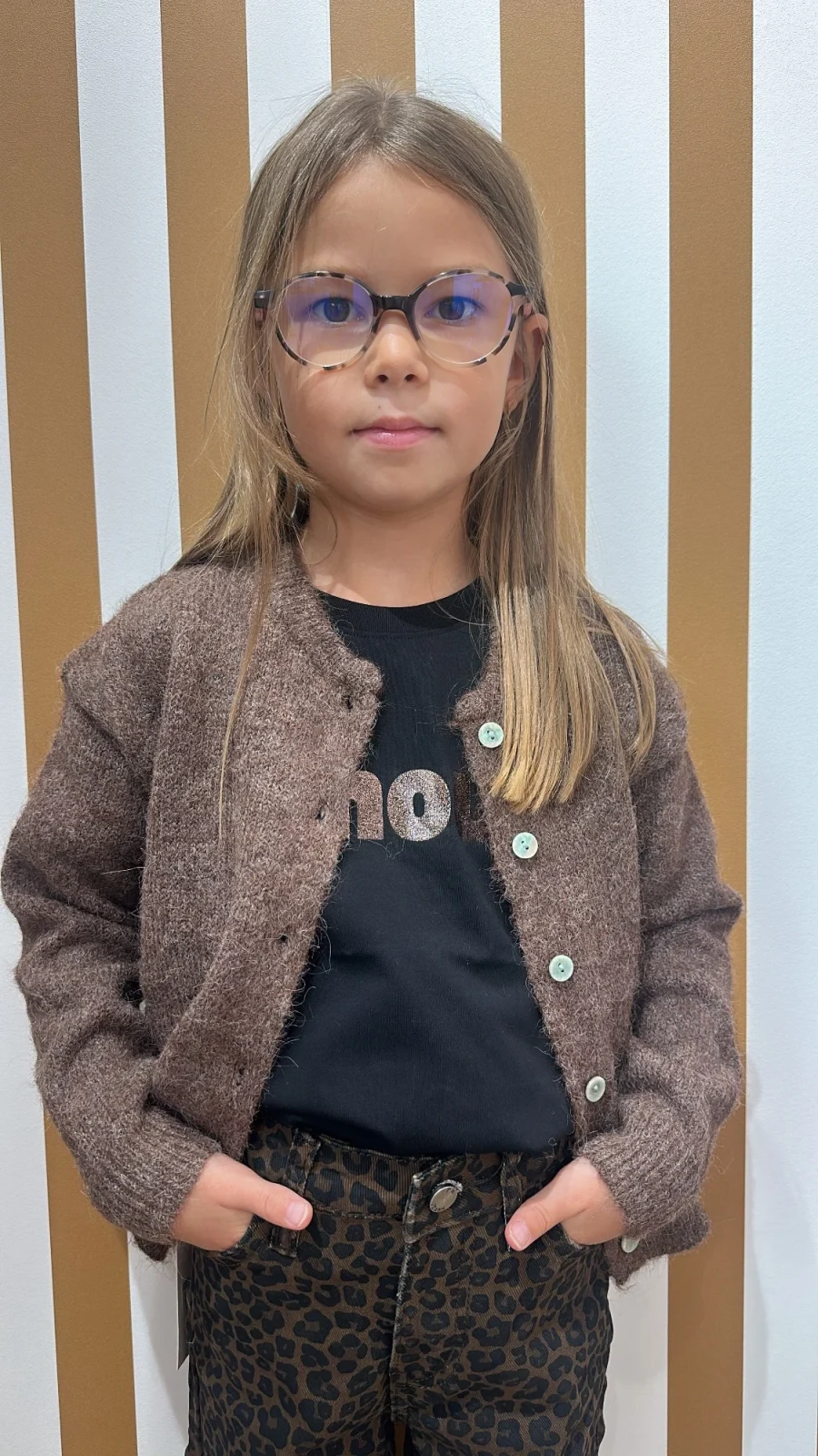Gilet Noisette Enfant